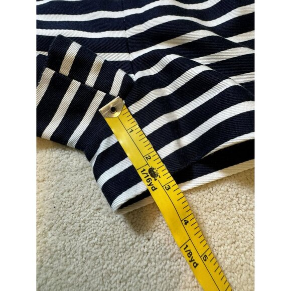 J. Crew Blue White Striped Sailor Shorts Style E7495 Woman's Size 0 NWOT - Picture 7 of 7